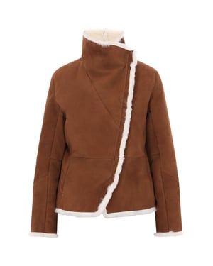 Dreimaster Jacke Damen braun