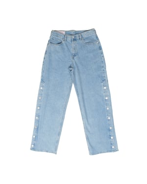 Jeans mit weitem Bein 601168 Damen