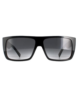 Marc Jacobs Rectangle Unisex Schwarz Dunkelgrau Gradient Icon 096/S