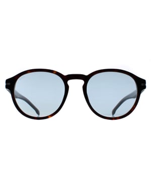 Hugo Boss Runde Herren Havanna Azurblau Photochromic BOSS 1506/S