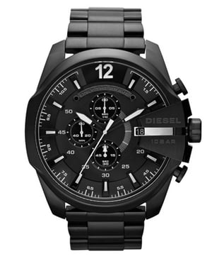 Diesel Mega Chief Schwarz Herren Armbanduhr DZ4283