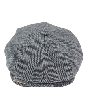 Herren Peaky Blinders Tweedhut mit Rasierklinge