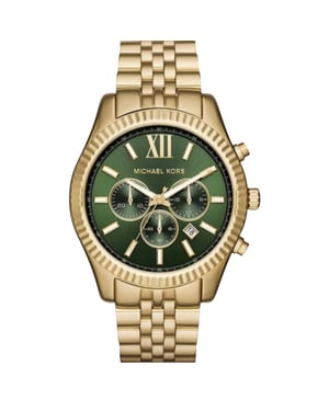 Michael Kors MK8446 Goldener Lexington Chronograph Herrenuhr