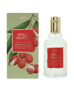 4711 Acqua Colonia Lychee & White Mint Eau De Cologne 50ml