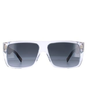 Marc Jacobs Rectangle Unisex Crystal Schwarz Dunkelgrau Gradient 096/S