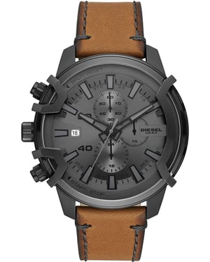 Diesel Griffed Herrenbraun Uhr DZ4569
