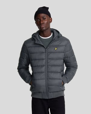 Lyle & Scott Nylon Wattierte Herrenjacke