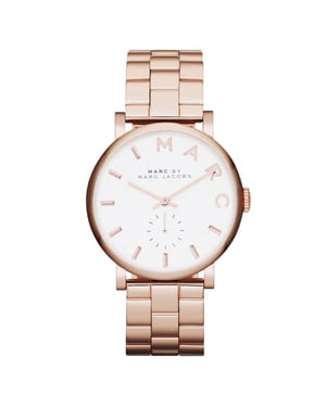 Marc Jacobs MBM3244 Baker Rose vergoldet Damenuhr