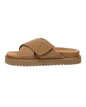 EVER AU Damen Leder Sandalen - Rose