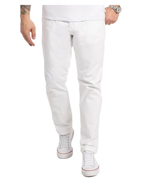 Indumentum Stoffhose Weiß