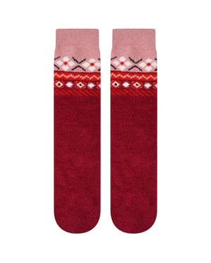 Dare 2B - "Festivity" Socken für Herren/Damen Unisex - weihnachtliches Design (Rote Beete/Puderrosa)