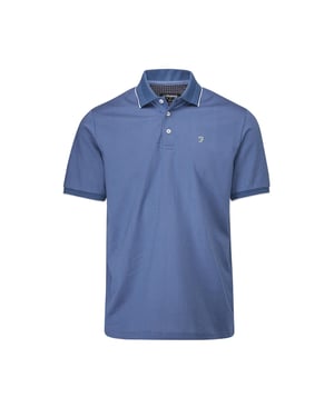 Farah - "Ferris" Poloshirt für Herren (Blau/Weiß)