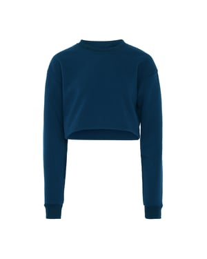 Mymo Sweatshirt Damen Dunkles Türkis