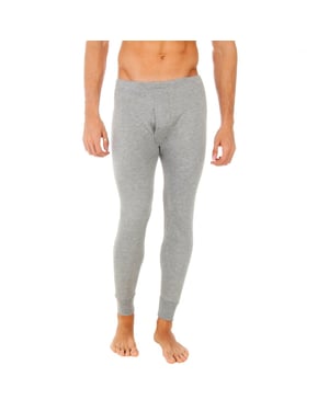 Lange Innenhose für Männer, Modell 0878, mit seitlicher Öffnung. Absoluter Komfort und Wärme.