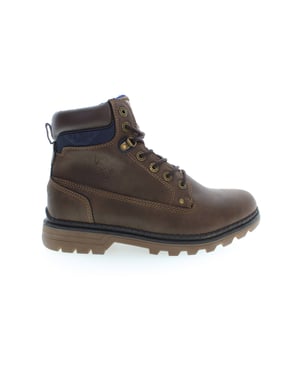 U.S. POLO ASSN. Herren Braun Polyester Stiefel