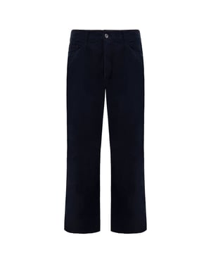 Emporio Armani J33 reguläre Fit Wide Leg Womens Hosen