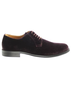 Hackett Derby Herren dunkle lila Schuhe