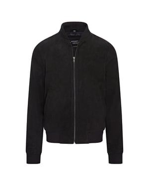 Weiche MA-1 Varsity Bomberjacke aus Ziegenwildleder f�r Herren - Dalian