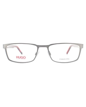 Hugo von Hugo Boss Brillenfassung HG 1075 R80 semi-matt dunkles Ruthenium Herren