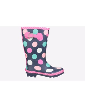 Cotswold Dotty WASSERDICHTE Gummistiefel Junior Mädchen
