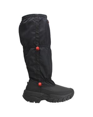 Hunter Wanderer Tall Damen-Schneestiefel in Schwarz