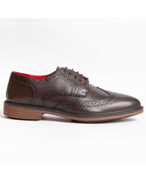 Purapiel Oxford-Schuh Cabale Braun