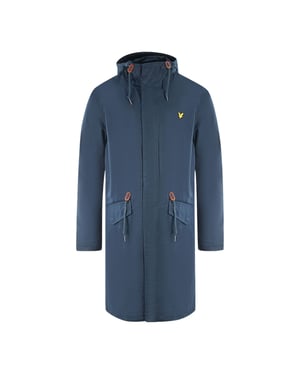 Lyle & Scott Fishtail Parka Marineblaue Jacke