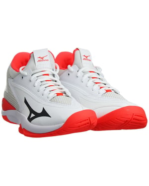 Mizuno Wave Impulse AC Damen Weiße Tennisschuhe