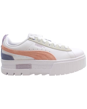 Puma Mayze Mix Weiße Damen-Sneaker