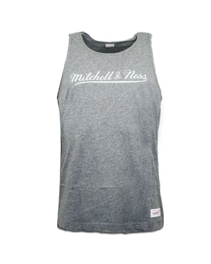 Mitchell & Ness Skript -Logo Herren graue Weste