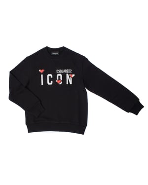 Icon Rundhals-Sweatshirt DQ2033D0-09BDQ Mädchen