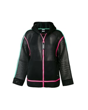 Puma Chase Spacer Damen-Trainingsjacke in Schwarz