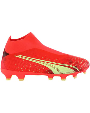 Puma Ultra Match+ LL FG/Ag Herren Orange Football Stiefel