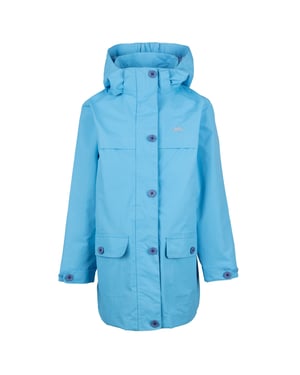 Trespass - "Fairly" Jacke, wasserfest für Mädchen (Himmelblau)