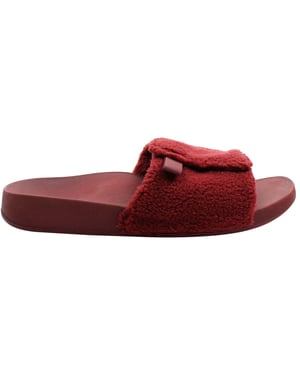Vionic Keira Shearling Damen Rote Slider