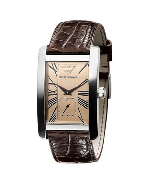 Emporio Armani AR0154 Klassisch Braun Herrenuhr