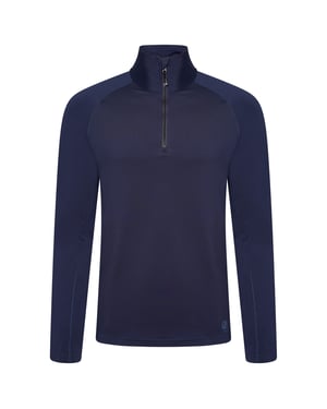 Dare 2B Mens Fuser Core Stretch Half Zip Thermal Top (Nightfall Navy)