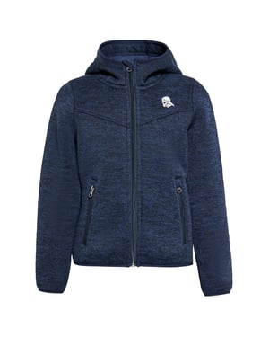 Schmuddelwedda Strickfleeceblouson Jungen (Kinder) Meeresmelange