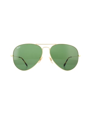 Ray-Ban Aviator Mens Gold Grey Gradient Aviator RB3025 Lunettes de soleil
