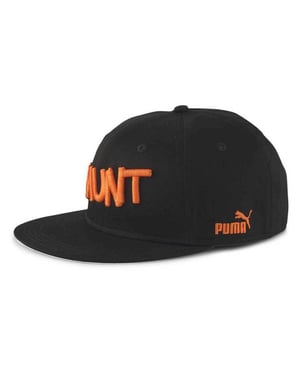Puma Valencia vgl. Flacher Krempelanpassungsfit Schwarz Unisex Cap 022916 02