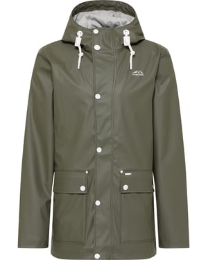 ICEBOUND Regenjacke Herren Oliv