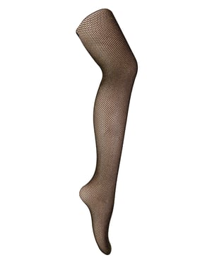 Netzstrumpfhose für Frauen mit Glitzer | Sock Snob | Glänzend | Hohe Taille - Gold