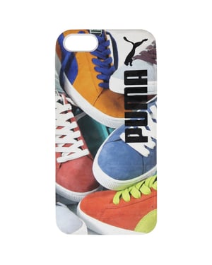 Puma Bytes Wildleder Grafik Multicolored iPhone 5 Hartem Telefon Fall 052721 01