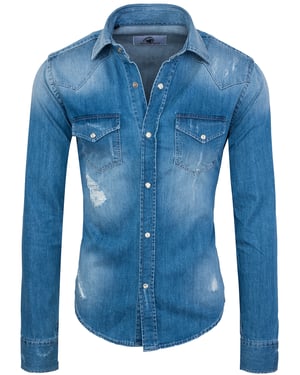 Rock Creek Hemd Blau
