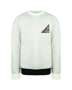 Puma x Michael Lau Long Sleeve Crew Hals weiße Herren AOP Sweatshirt 530359 52