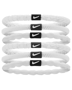 Nike - Haarband(6er-Pack) (Weiß)