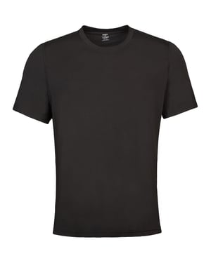 Herren-Thermo-T-Shirt für den Winter | Wärmespeicher | Atmungsaktive Thermal Short Sleeve T Shirt - Schwarz
