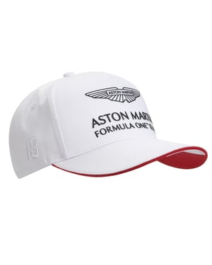 Aston Martin Cognizant F1 Offizielles Team Herren Weißer Cap