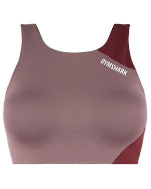 Gymshark Euphoria Damen Rose Taupe Sport BH
