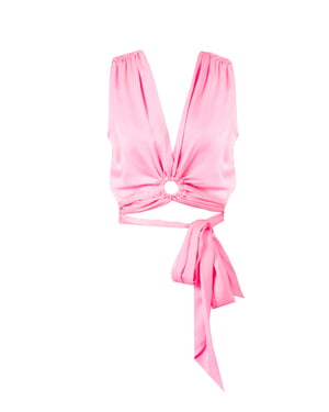 Pinko Top Tremulo Damen pink